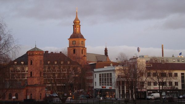 Singles in Falun: view of the city