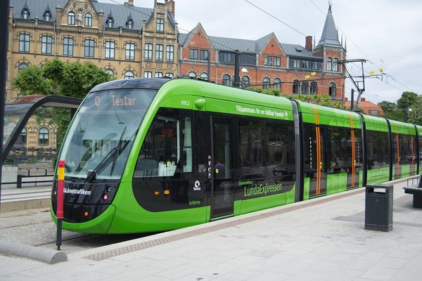 Singles in Lund: view of the city