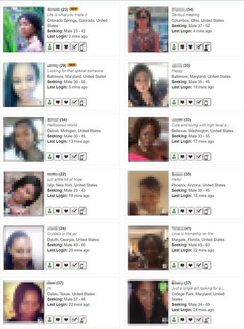 AfroIntroductions Sökresultat