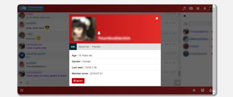 Chat Avenue Kvinnlig profil