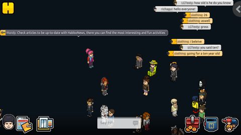 Habbo chattrum