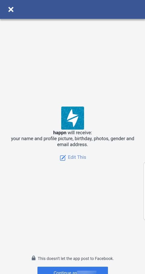 Happn Registrering