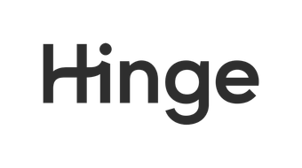 Logotyp för dejtingappen Hinge