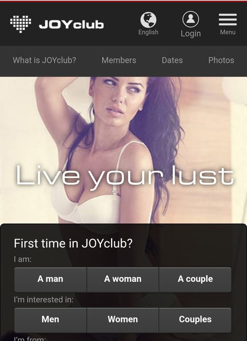 joyclub mobilapp