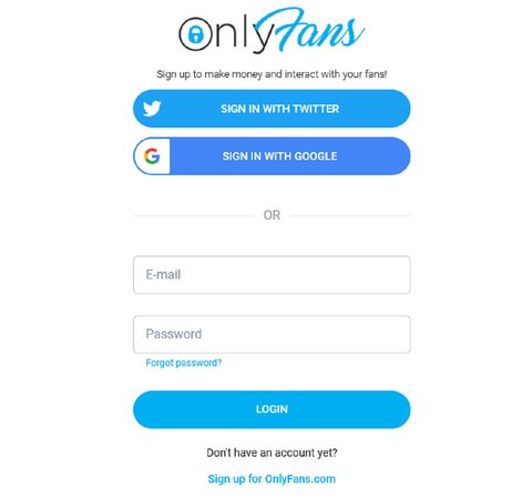 onlyfans-registrering