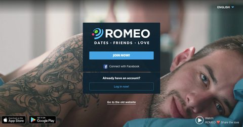 PlanetRomeo Registrering