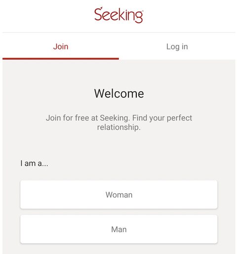 seeking app
