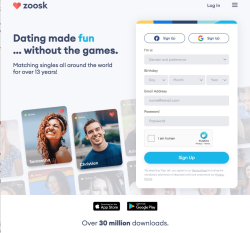 Zoosk regitstra