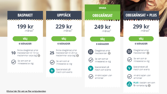 Match Betalning